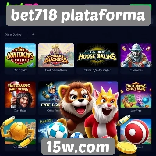 Comparativo de jogos disponíveis na bet718